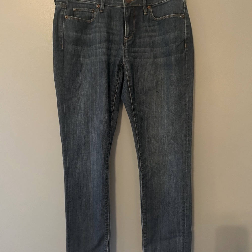 LOFT Curvy Skinny Jeans